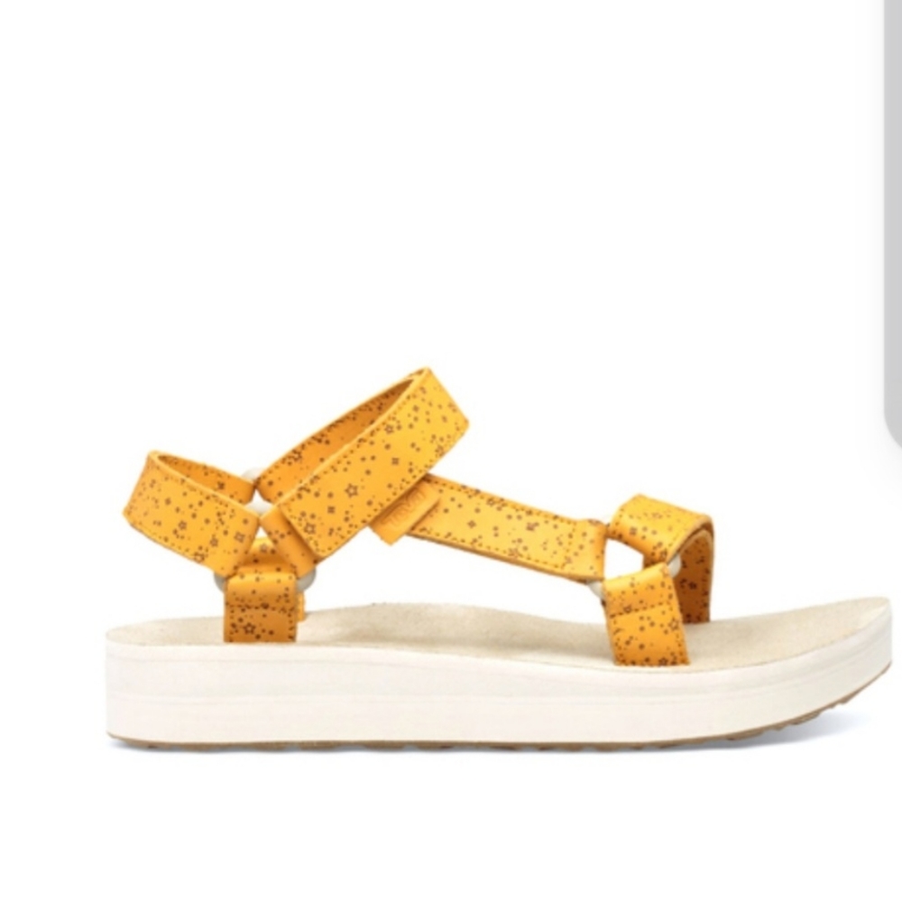 Teva midform universal star sandal sunflower size 7